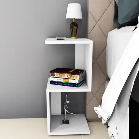 Mesa de Cabeceira Amsterdã: O Nicho Compacto para Organização do Quarto