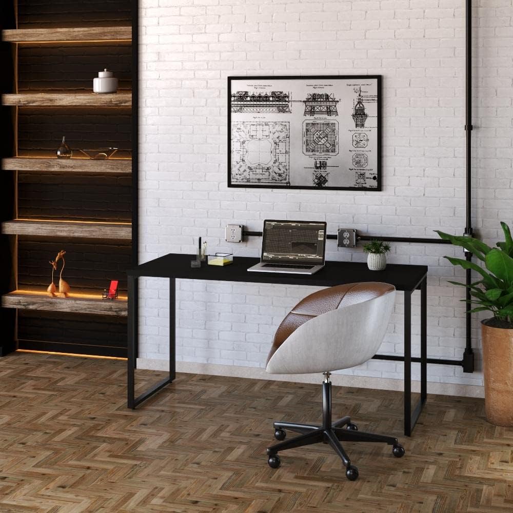 Mesa de Escritório Trevalla Diretor Estilo Industrial Kuadra 150cm