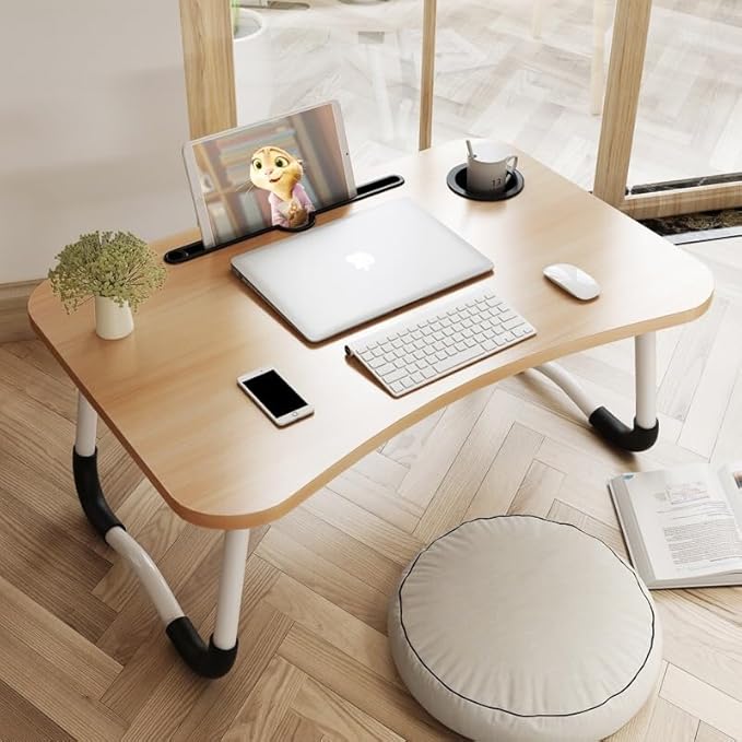 Mesa Portátil para Notebook: Suporte Versátil para Cama e Sofá