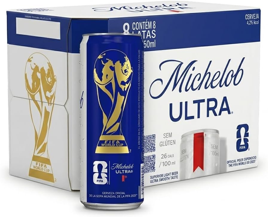 Cerveja Michelob Ultra Lata 350ml: Vale a pena o pack com 8?