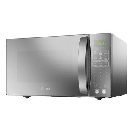 Micro-ondas Consul 32L Prata com Menu Fácil CMS46AR