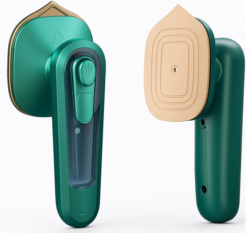 Mini Ferro de Passar a Vapor Portátil Bivolt com Borrifador