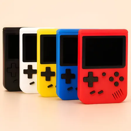 Mini Game Retrô Portátil com 400 Jogos Clássicos e Conexão para TV