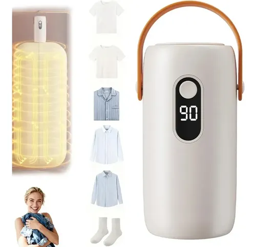 Mini Secadora de Roupas Portátil de Estilo Cortina