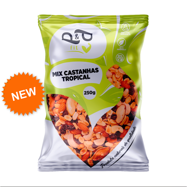 Mix de Castanhas Tropical Nuts com Nozes, Amêndoas e Gojiberry 250g