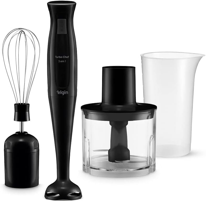Mixer Vertical Turbo Chef Elgin 3 em 1 200W: Praticidade no Dia a Dia
