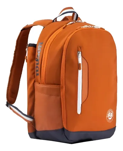 Mochila Raqueteira Wilson Roland Garros Tour Marrom