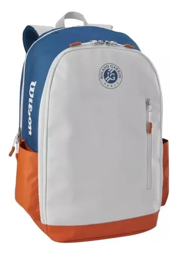 Mochila de tênis Wilson Team Roland Garros branca Wr803120100