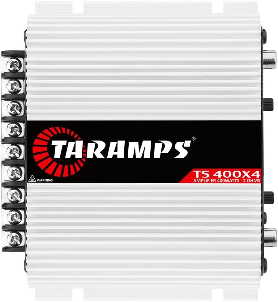 Módulo Taramps TS 400x4 400W RMS 2 Ohms: Potência para Som Automotivo
