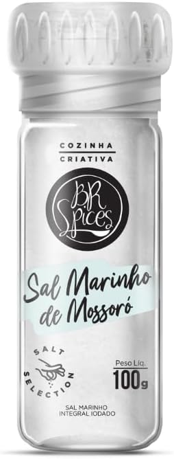 Moedor Sal Marinho de Mossoró BR Spices 100g