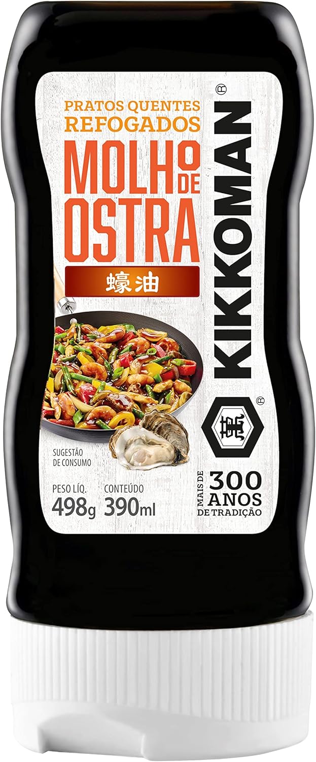 Molho de Ostra Kikkoman 390g: Equilíbrio e Sabor para a Culinária Asiática
