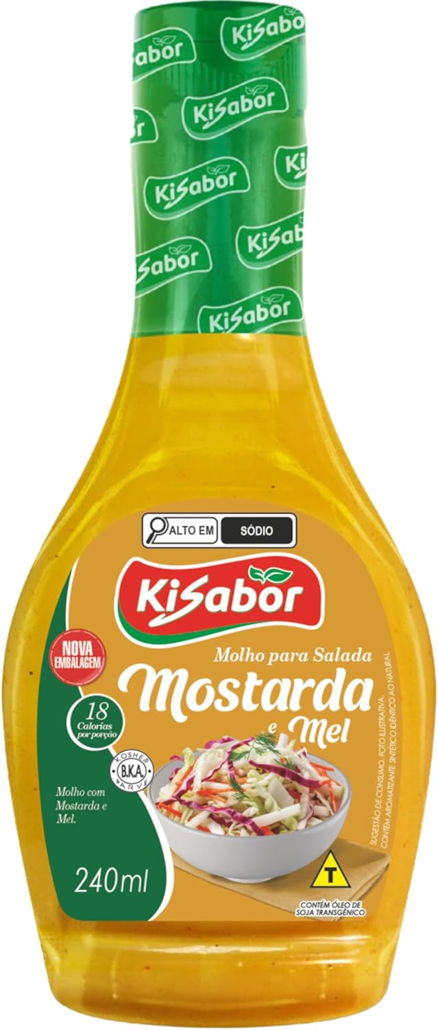 Molho para Salada Kisabor Mostarda e Mel: Vale a pena?