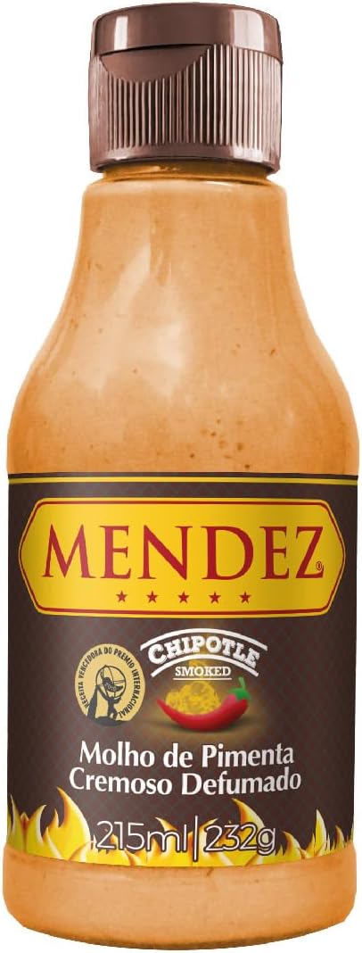 Mundo Mendez Chipotle: Molho de Pimenta Cremoso e Defumado