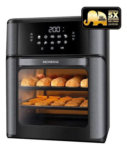 Mondial AFON-12L-BG: A Praticidade da Air Fryer Oven de 12 Litros