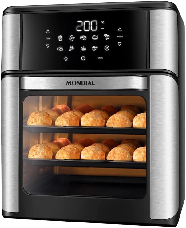 Mondial Air Fryer Oven 12L: Vale a pena investir no modelo 2 em 1?
