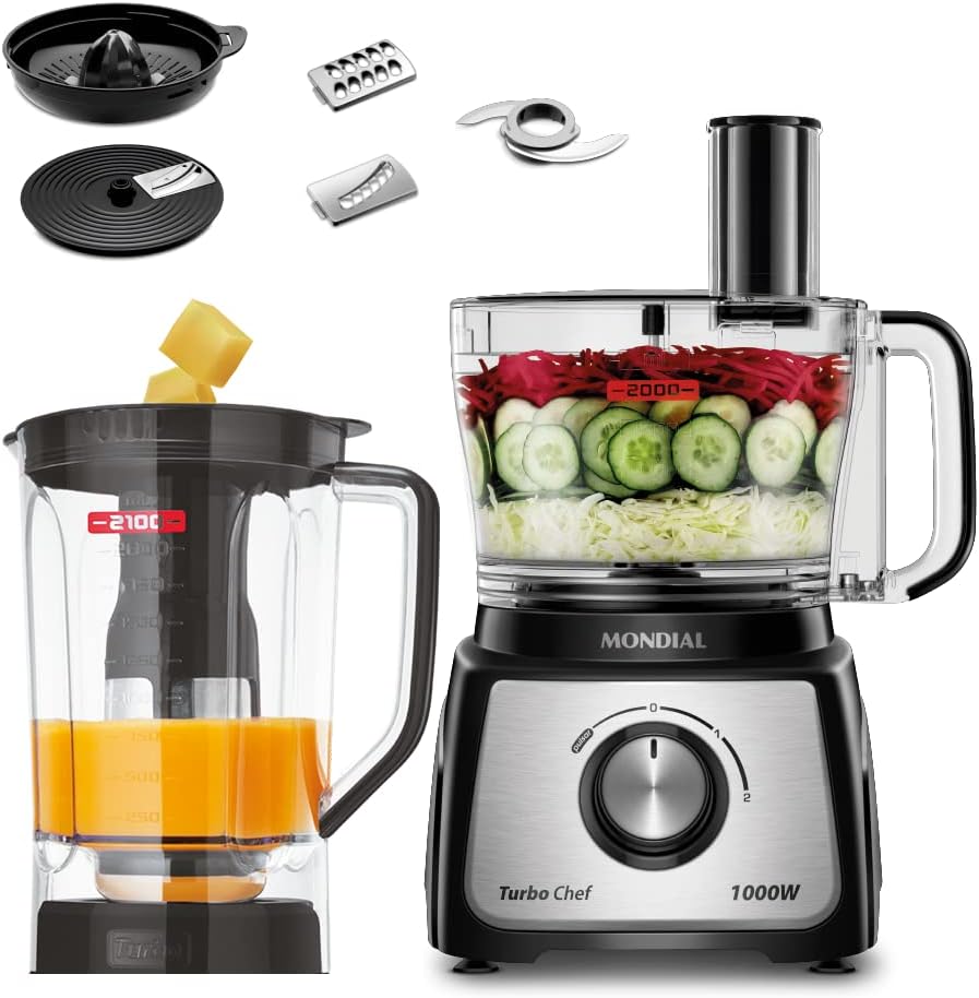 Multiprocessador Mondial Turbo Chef 7 em 1: Vale a pena?