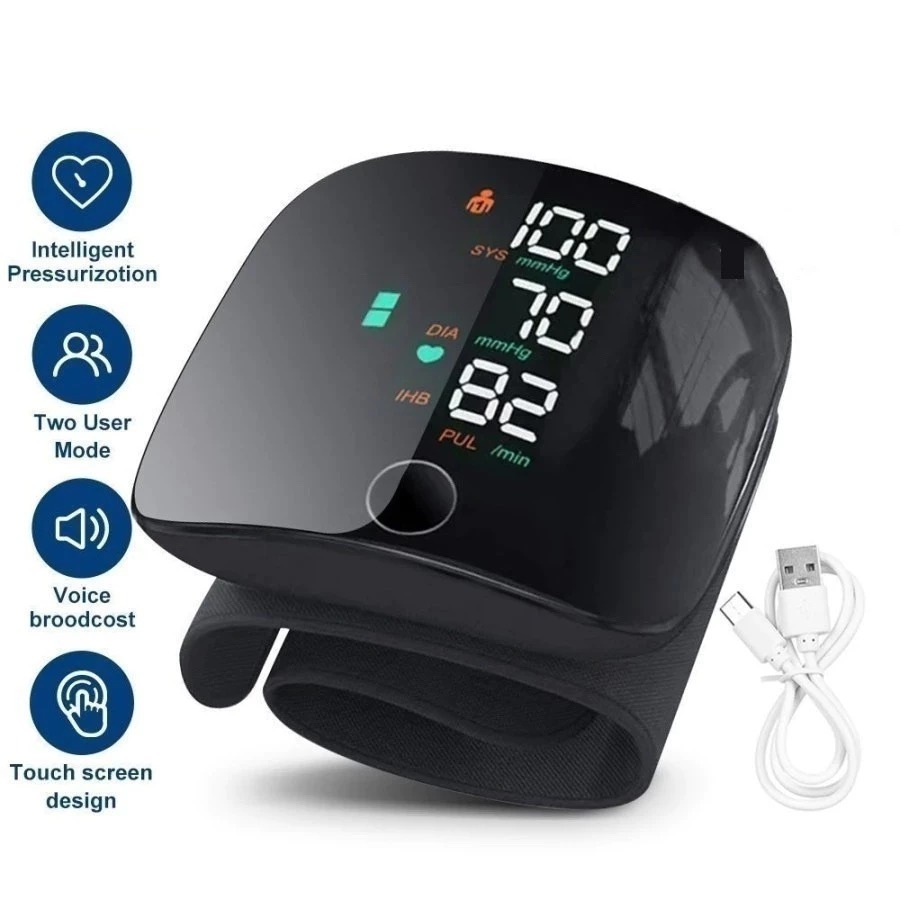 Monitor de Pressão Arterial de Pulso Recarregável XYY-2551