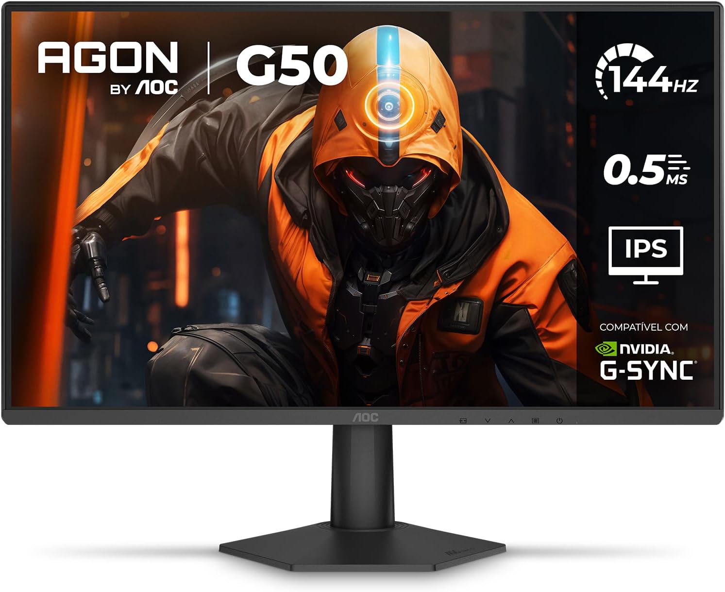 Monitor Gamer AOC AGON G50 24 144Hz 0,5ms IPS