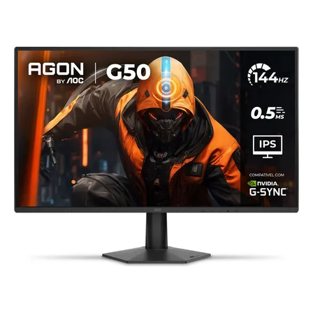 Monitor Gamer AOC AGON G50: Alta Performance com 144Hz e 0,5ms