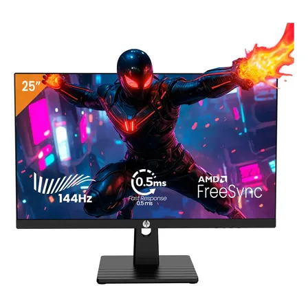Monitor Gamer Haiz 25'' IPS 144Hz 0.5ms: Desempenho e Velocidade