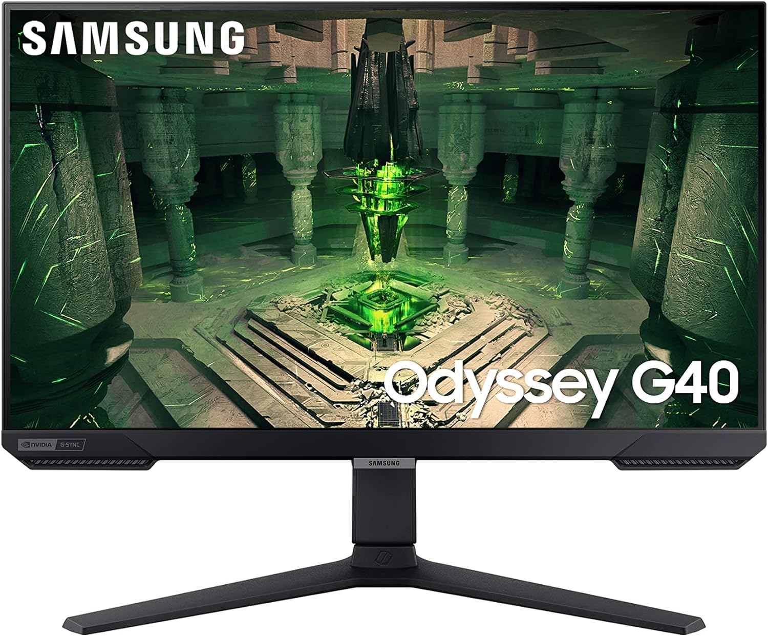 Monitor Gamer Samsung Odyssey G40 de 25 polegadas: 240Hz para Alta Performance