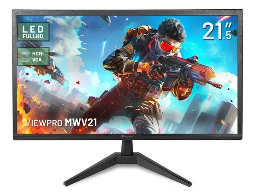 Monitor Viewpro MWV21: Tela LED 21.5 Polegadas Full HD com HDMI e VGA