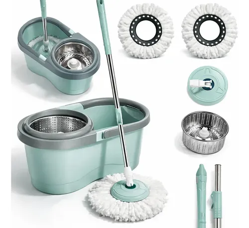 Mop Giratório 8L Inowar com Cesto Inox e Rodinhas - Análise