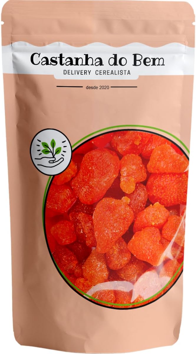 Morango Desidratado Glaceado Castanha do Bem: Vale a Pena?