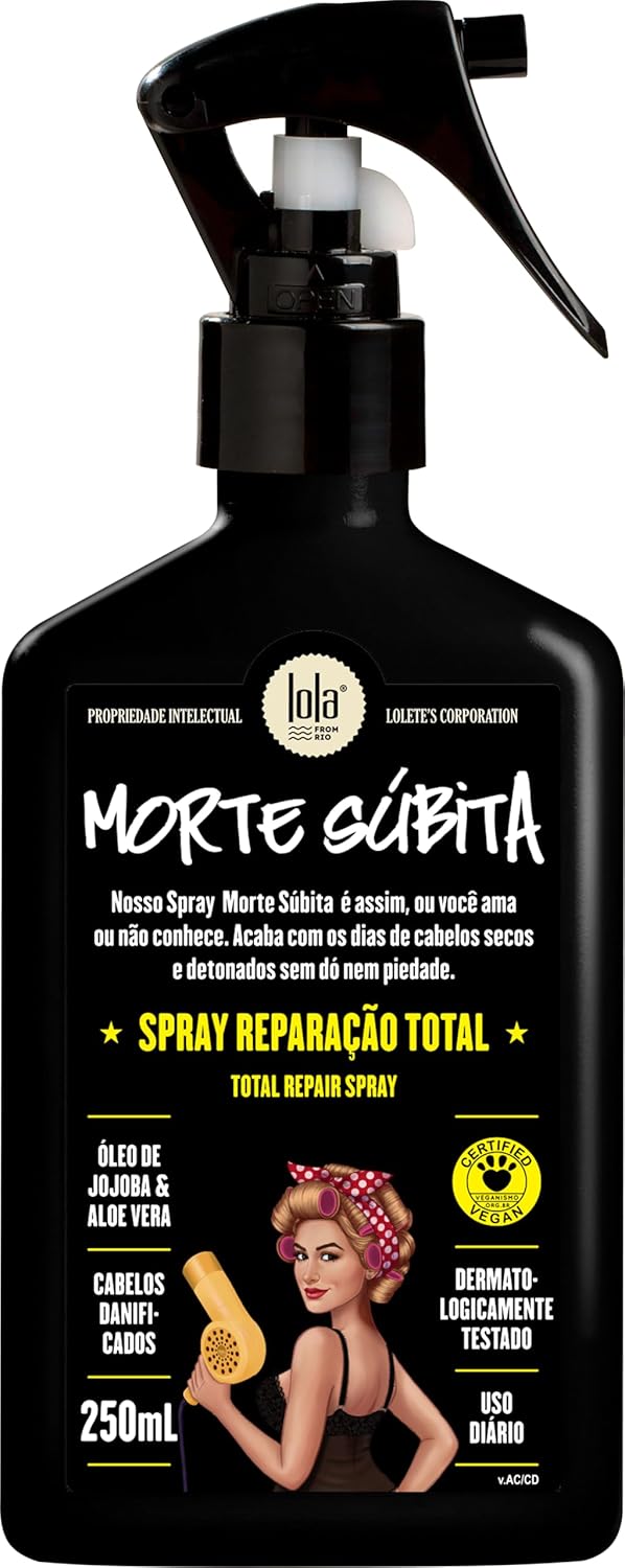 Morte Súbita Spray Reparação Total 250ml Lola Cosmetics