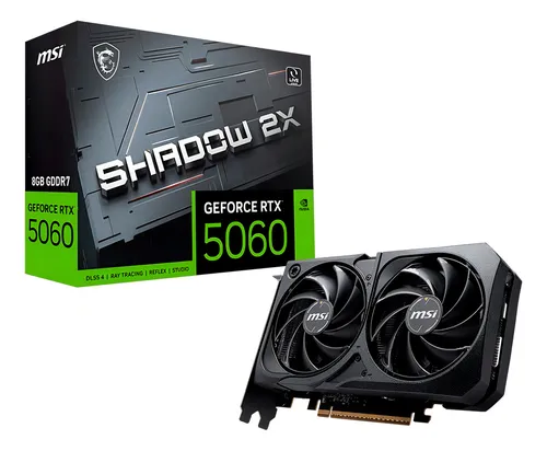 MSI GeForce RTX 5060 Shadow 2X OC: Vale a pena para jogos atuais?