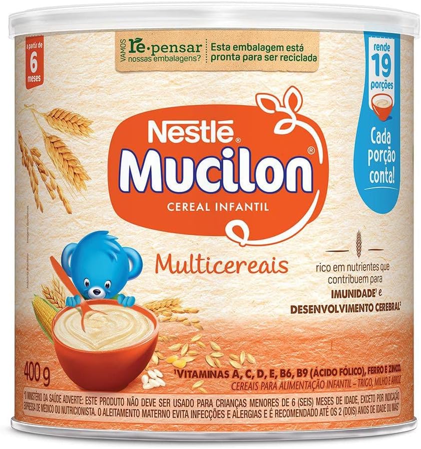 Análise: Mucilon Cereal Infantil Multicereais 400g
