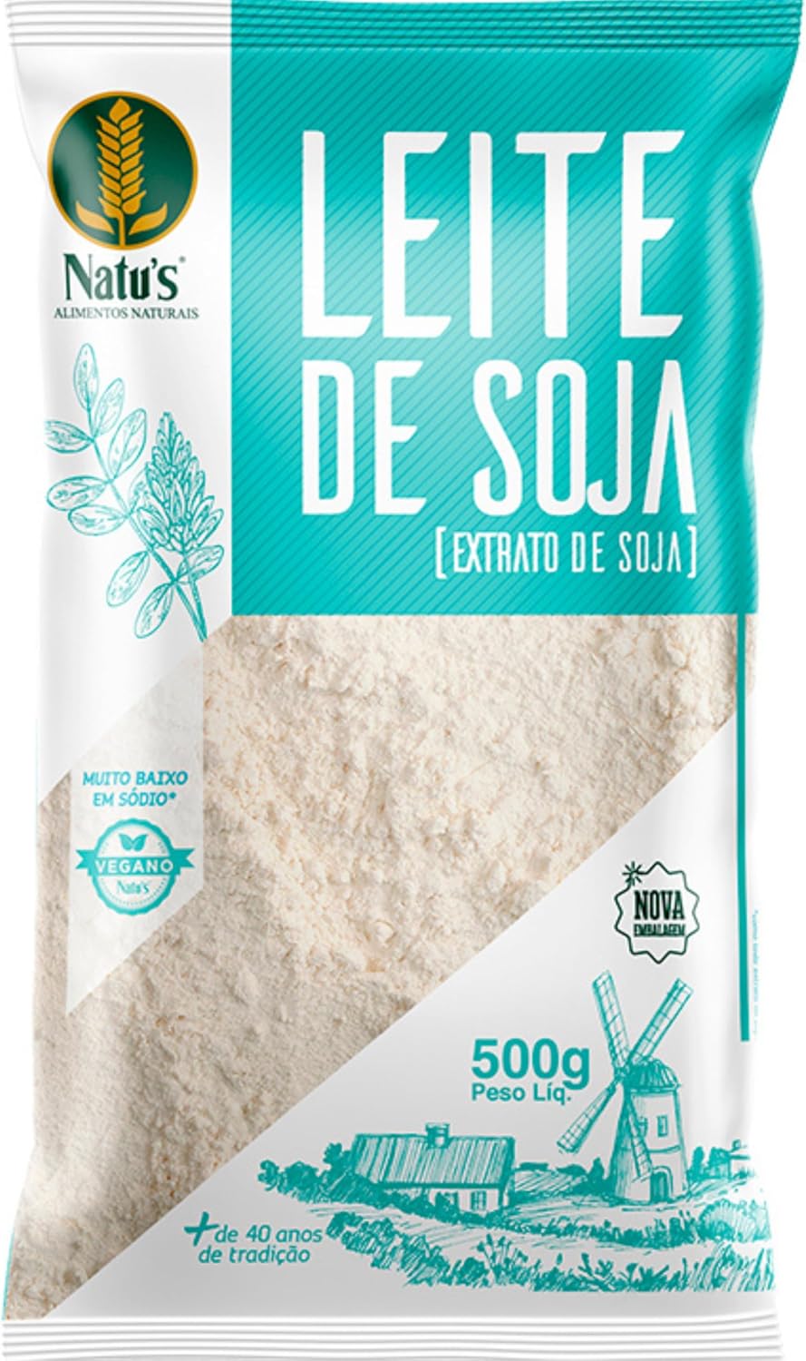 Natu's Leite de Soja em Pó 500g: Vale a Pena?