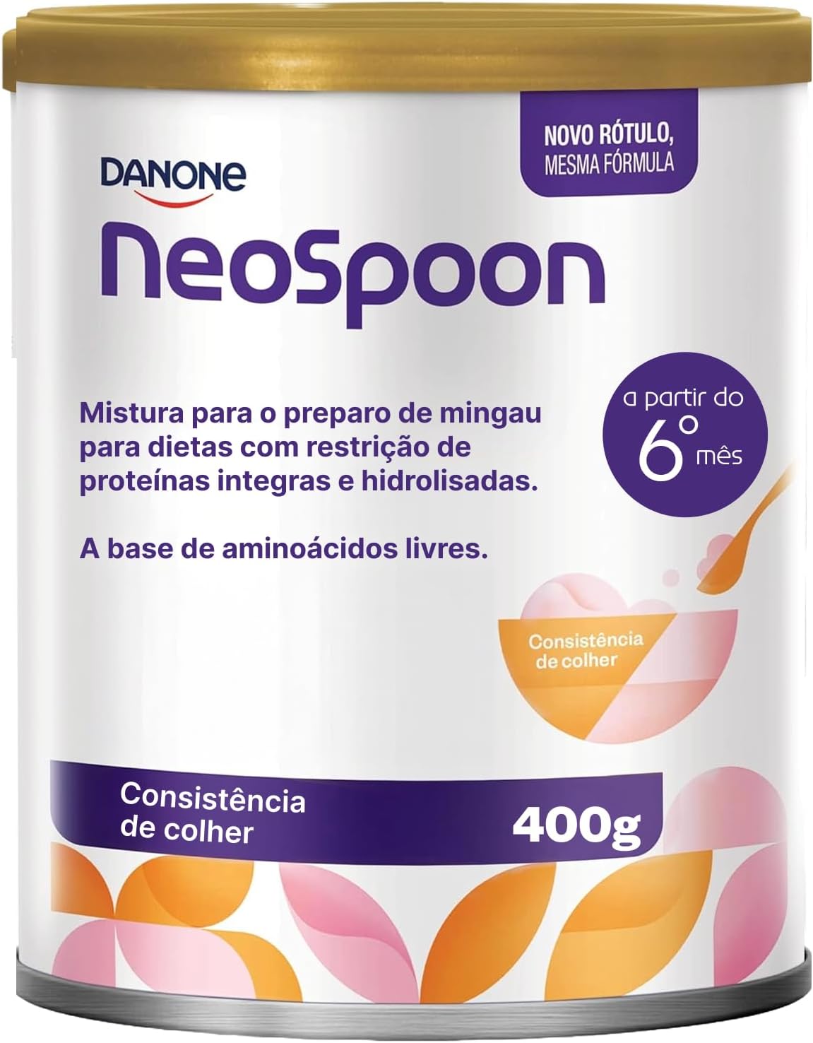 NeoSpoon Danone: Mingau para Crianças com APLV 400g