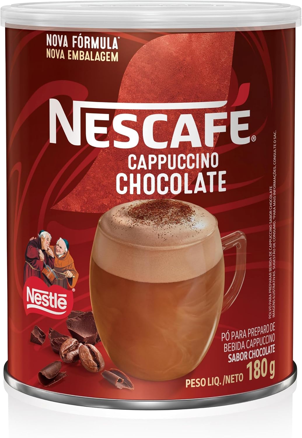 Nescafé Cappuccino Dois Frades 180g: Vale a pena?