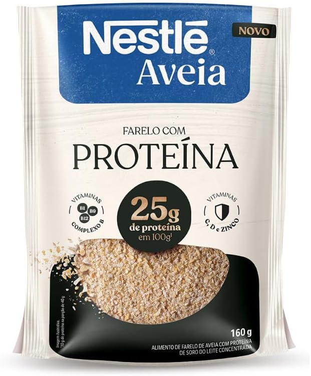 Nestlé Aveia em Flocos com Proteína: Mais Nutrição no Café da Manhã