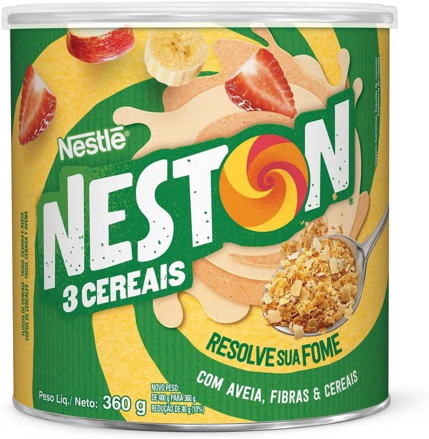 Cereal Neston 3 Cereais 360g da Nestlé