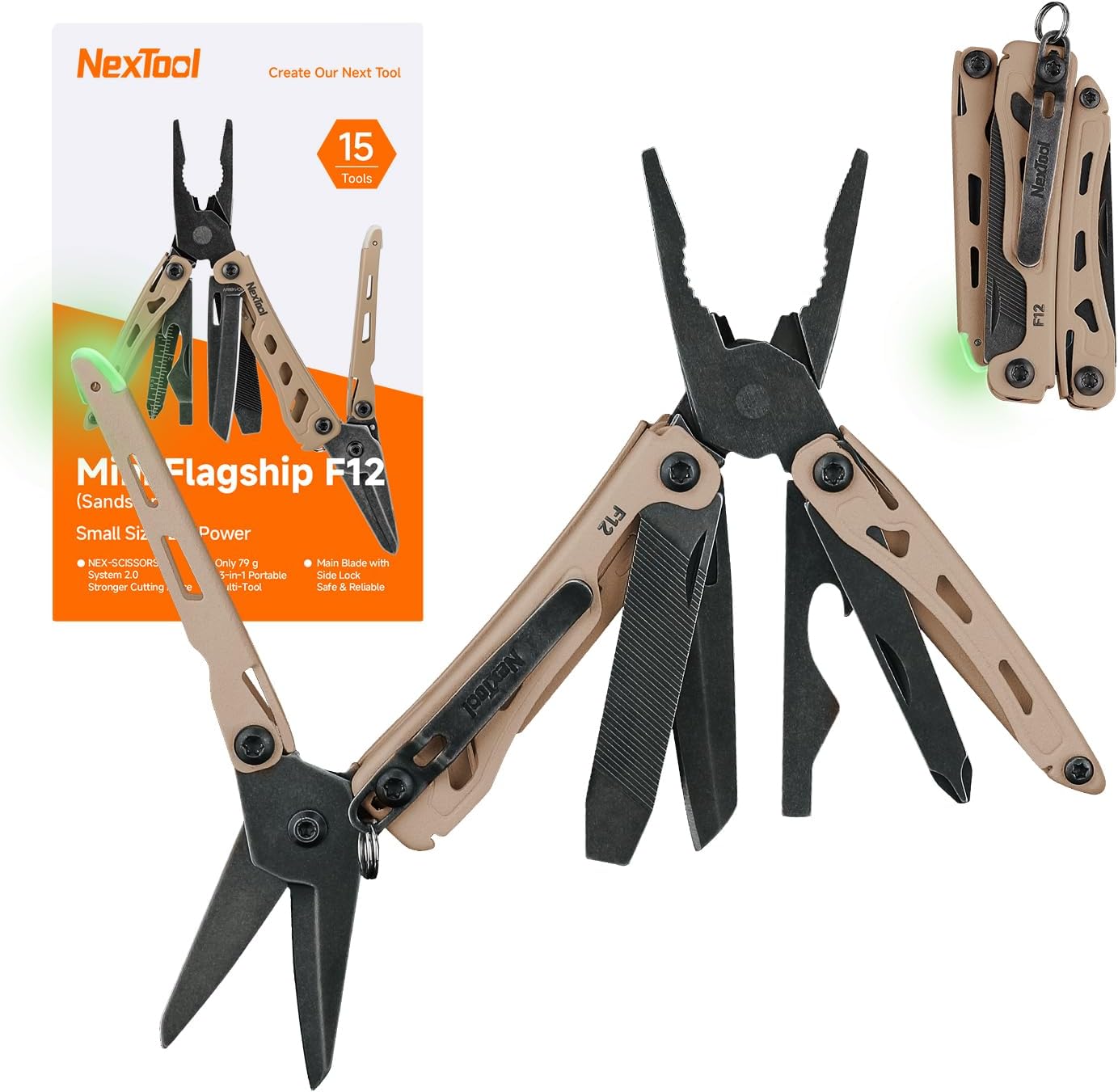 NexTool Mini Flagship F12: A Multiferramenta 13 em 1 de Alta Performance