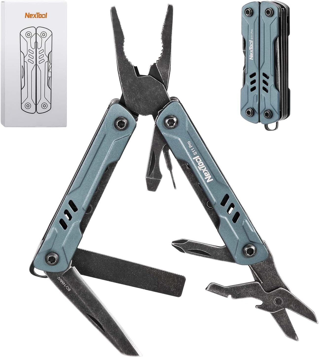 NexTool Mini Sailor S11 Pro: Canivete Multiferramenta 12 em 1