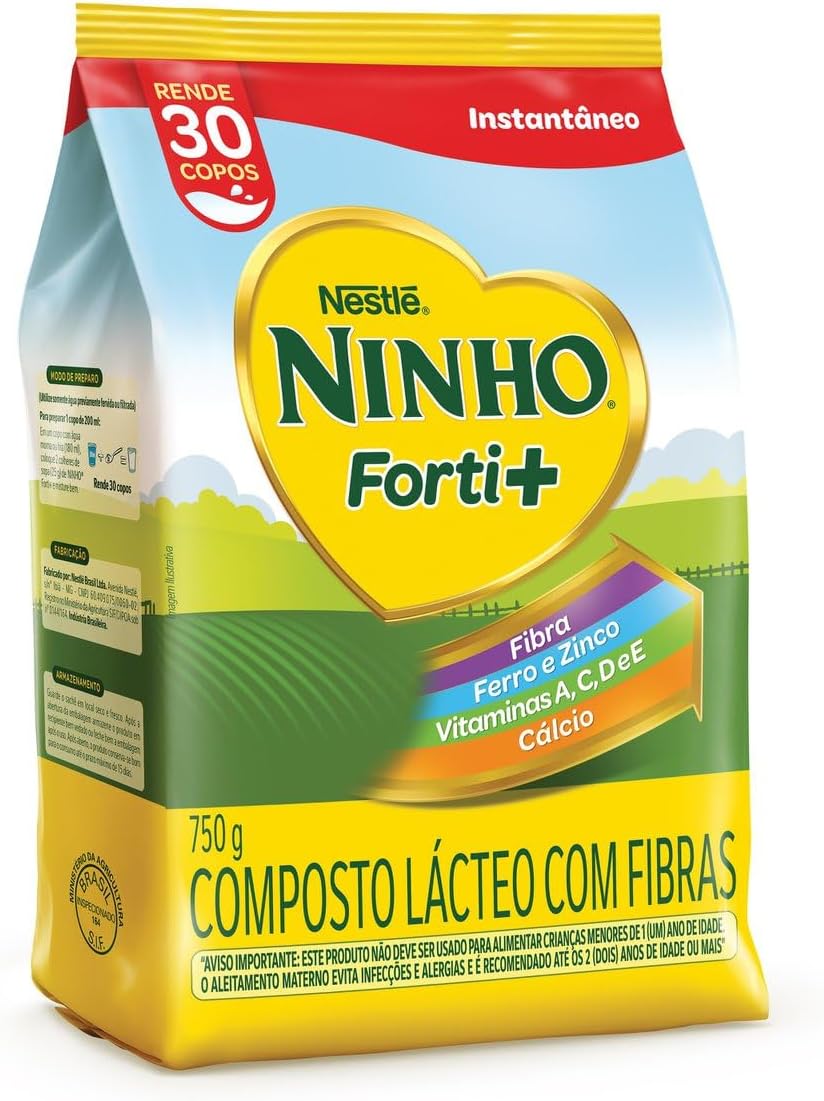 Ninho Forti+: Composto Lácteo Nestlé 750g em Análise
