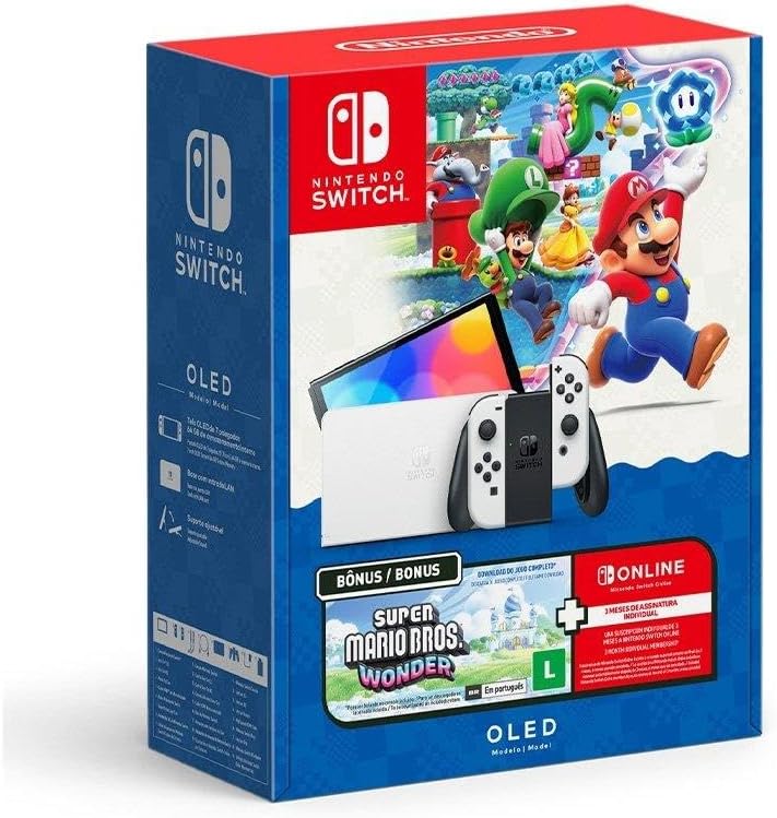Vale a pena o Bundle Nintendo Switch OLED com Mario Wonder?