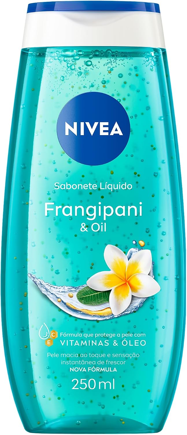 NIVEA Sabonete Líquido Frangipani & Oil: Equilíbrio e Refrescância