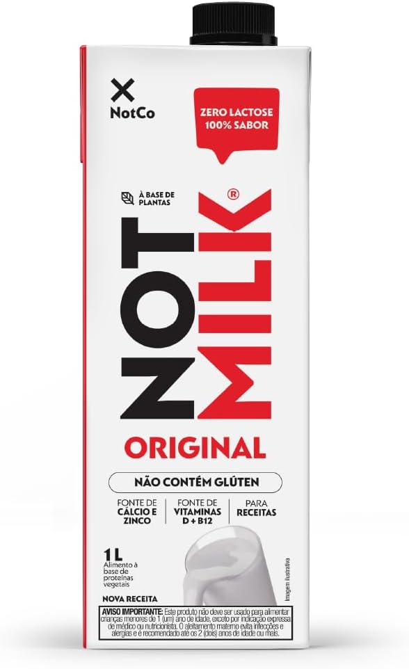 NotCo Not Milk Original: O Leite Vegetal que Surpreende pelo Sabor