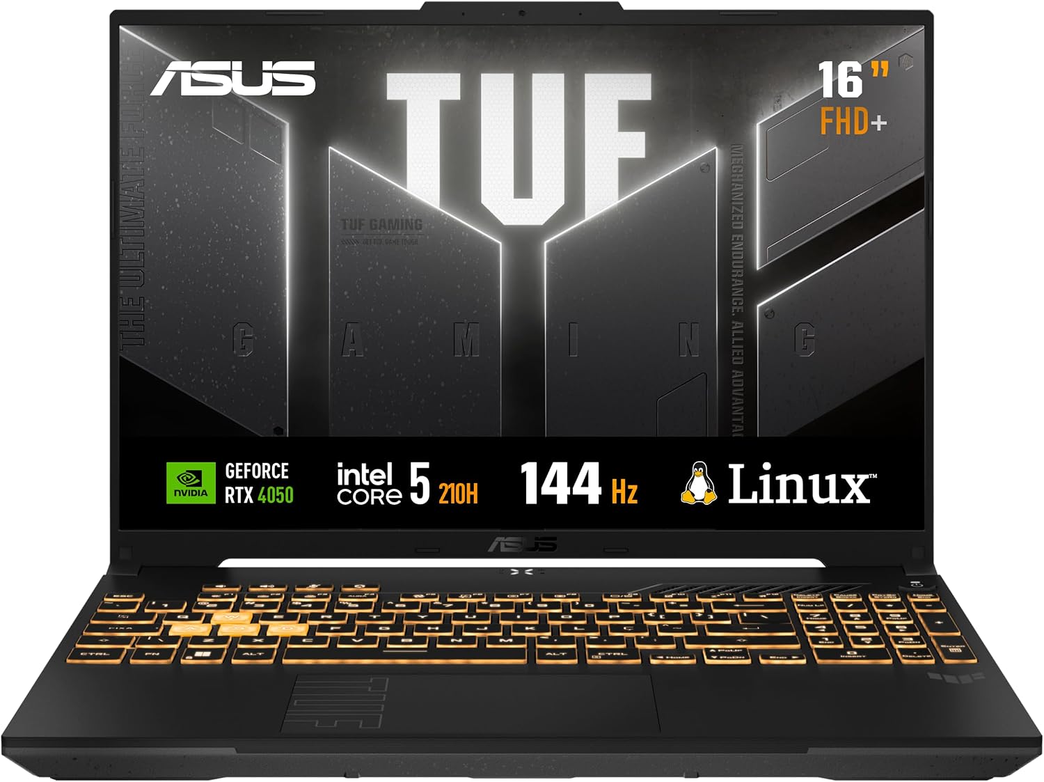 Notebook ASUS TUF Gaming F16: Potência com RTX 4050 e Tela de 16"