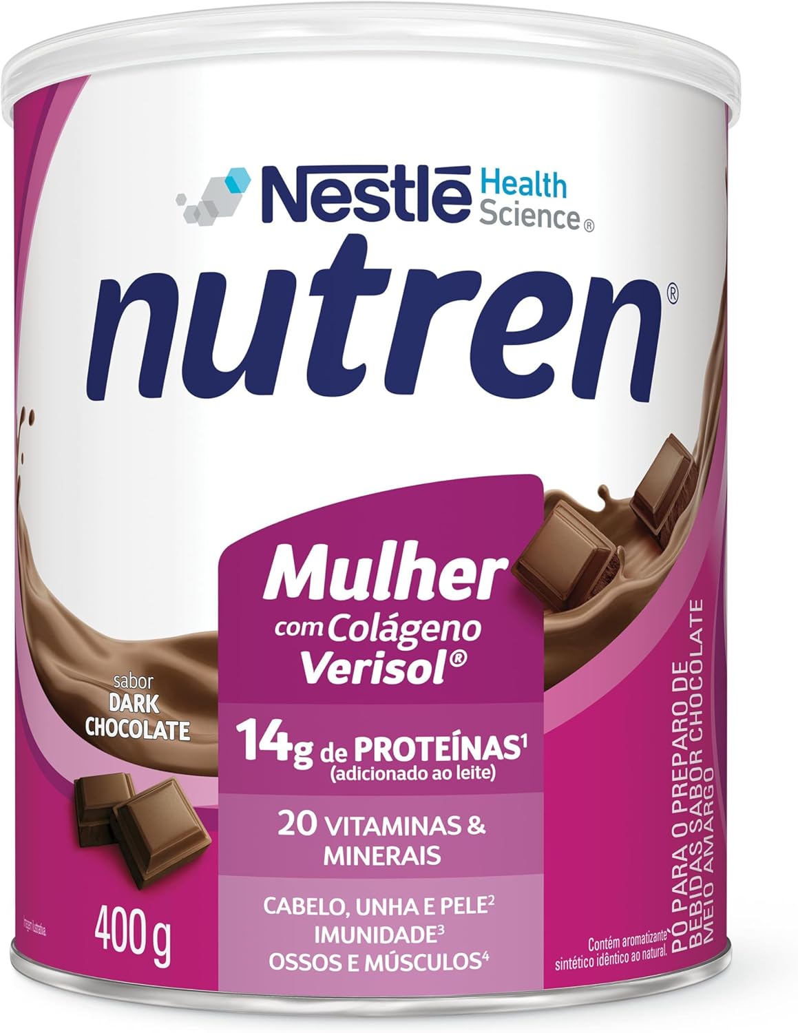 Nutren Mulher Dark Chocolate 400g: Vale a pena como suplemento?