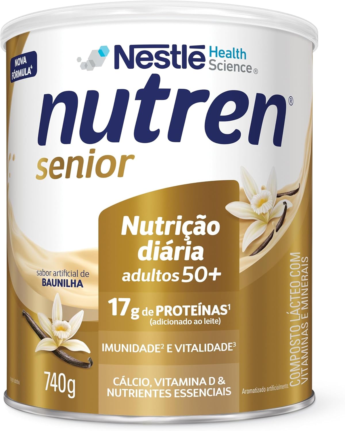 Nutren Senior Baunilha 740g: Análise Completa do Suplemento