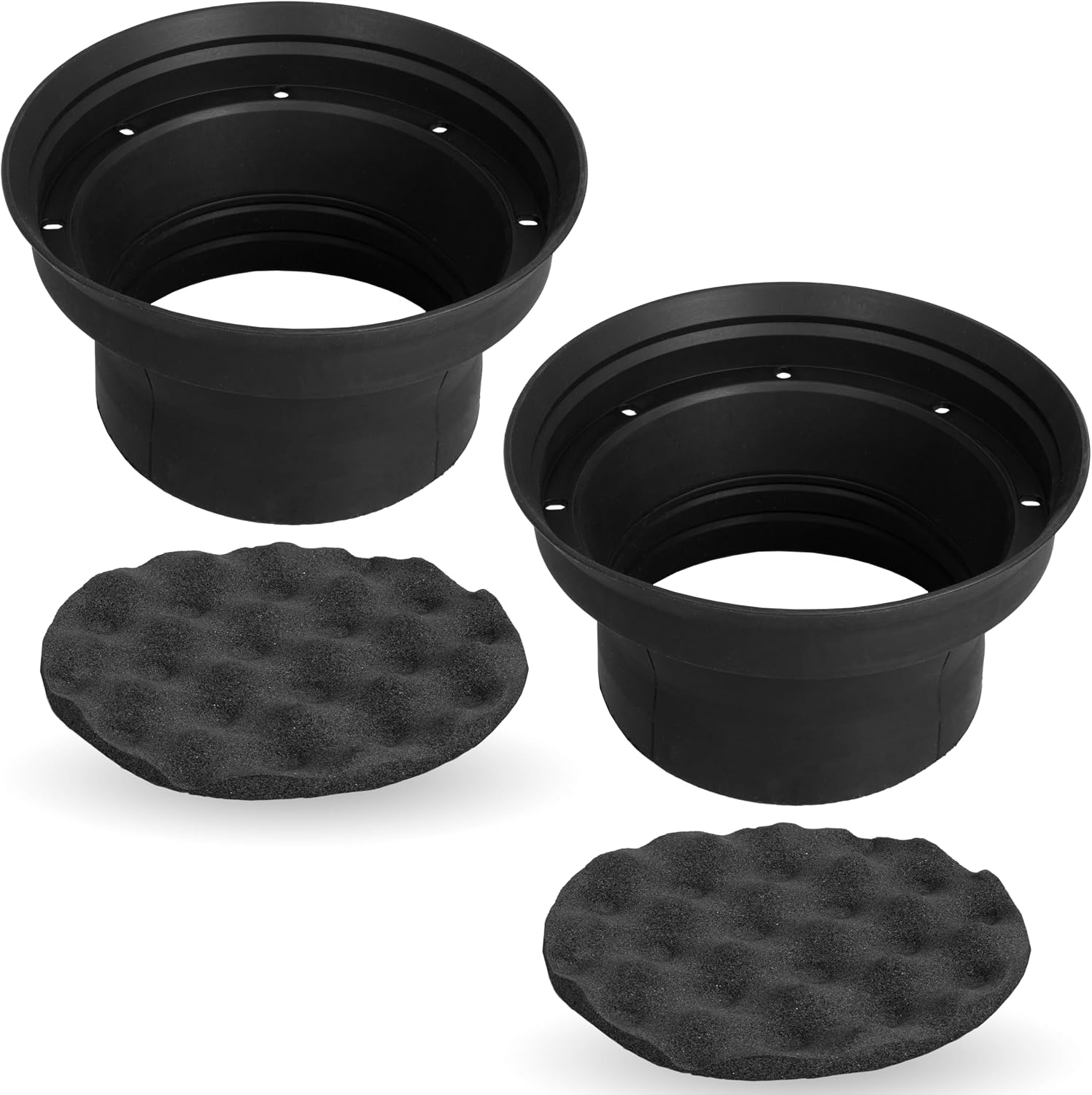 NVX XBAF65: Kit Defletor de Silicone para Alto-falante