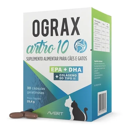 Ograx Artro 10 Avert 30 Cápsulas: Guia Completo do Suplemento