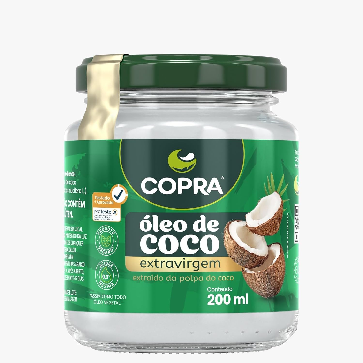 Óleo de Coco Extra Virgem Copra 200ml: Análise Completa