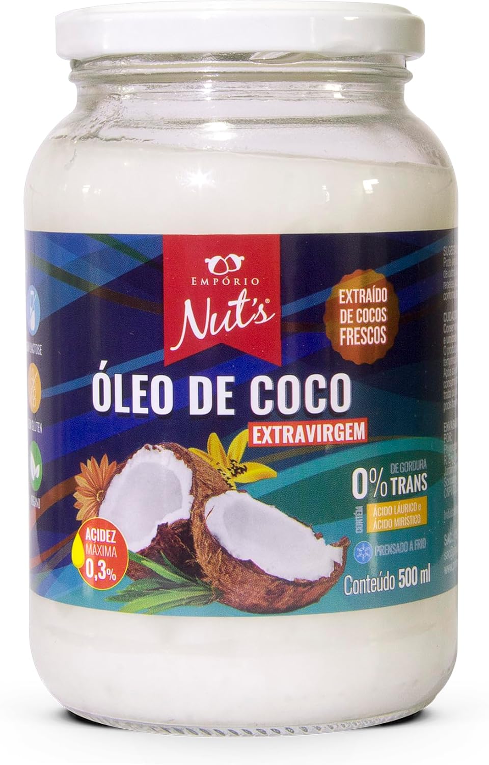 Análise: Óleo de Coco Extravirgem 500ml Empório Nut's