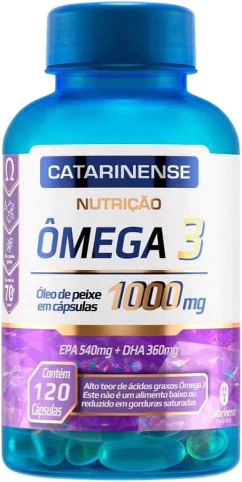 Análise: Ômega 3 1000mg com 120 Cápsulas